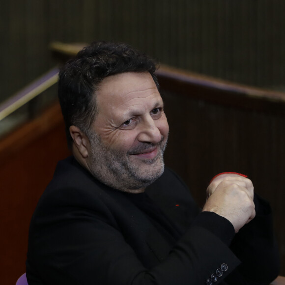 La raison derrière cette "rupture" était que NRJ12 avait cessé de diffuser Les Anges de la télé-réalité, sans préavis, en 2021.
Exclusif - Arthur (Jacques Essebag) - Soirée de L'association "Sauveteurs Sans Frontières" organisée par Radio J au Conseil économique, social et environnemental à Paris le 20 novembre 2023. © Marc Ausset-Lacroix/Bestimage