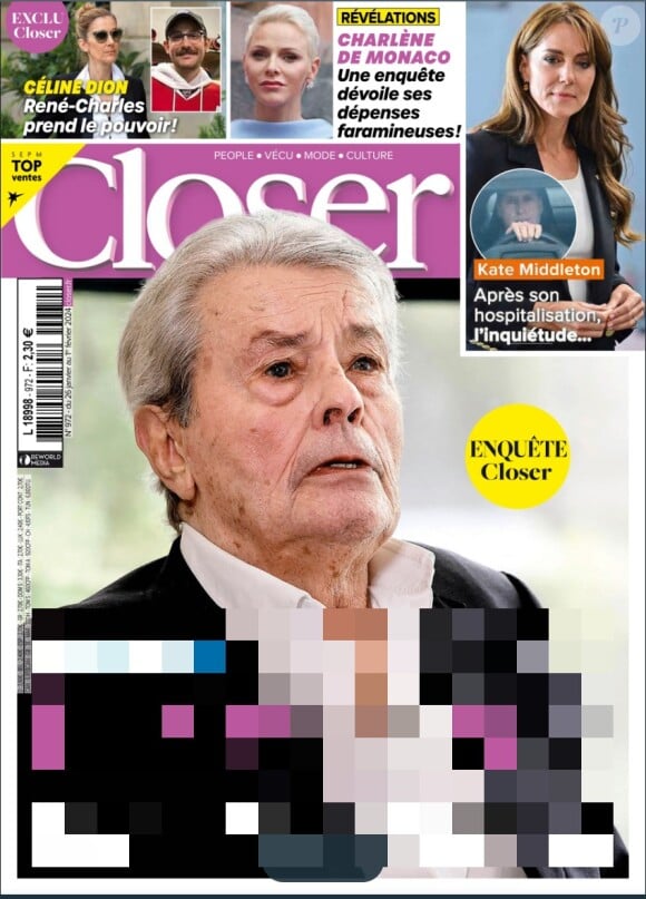 Le magazine Closer du 26 janvier 2024