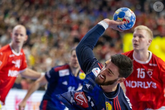 Ludovic Fabregas - La France championne d'Europe de Handball face au Danemark lors des Championnats d'Europe à Cologne.