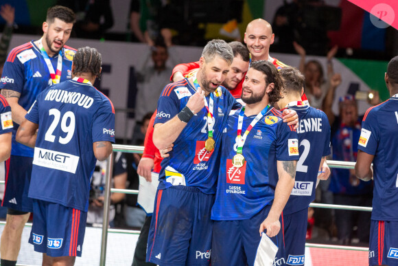 Luka Karabatic - La France championne d'Europe de Handball face au Danemark lors des Championnats d'Europe à Cologne