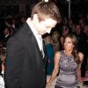 Kathryn Bigelow et Jeremy Renner, à l'occasion de la grande soirée organisée par le magazine Vanity Fair, juste après la 82e cérémonie des Oscars, à Los Angeles, le 7 mars 2010.