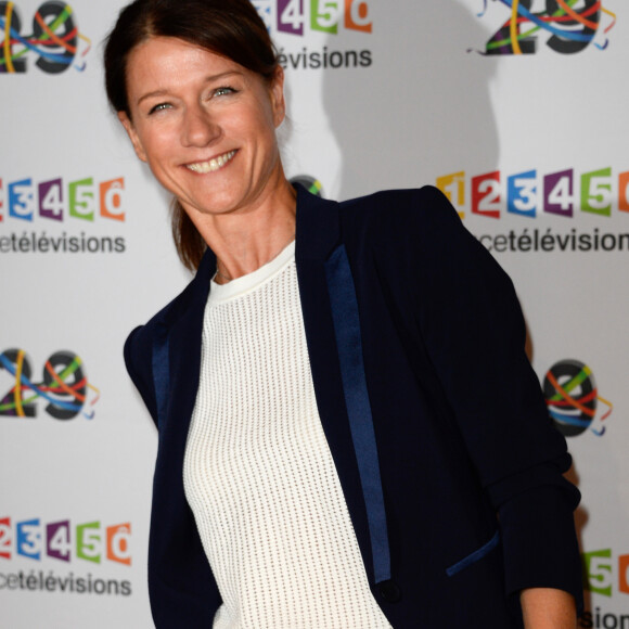 Carole Gaessler au photocall de France Télévisions, pour la présentation de la nouvelle dynamique 2016-2017, à Paris, le 29 juin 2016. © Guirec Coadic/Bestimage