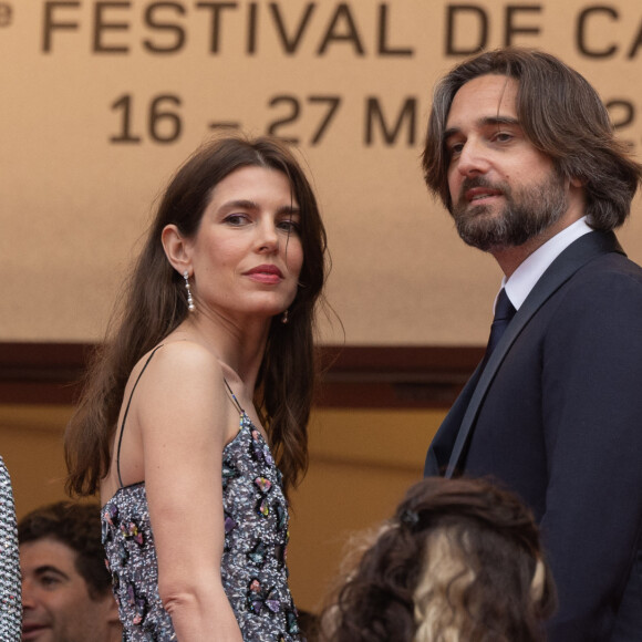 Charlotte Casiraghi et Dimitri Rassam - Montée des marches du film " Killers of the flower moon " lors du 76ème Festival International du Film de Cannes, au Palais des Festivals à Cannes. Le 20 mai 2023 © Olivier Borde / Bestimage 
