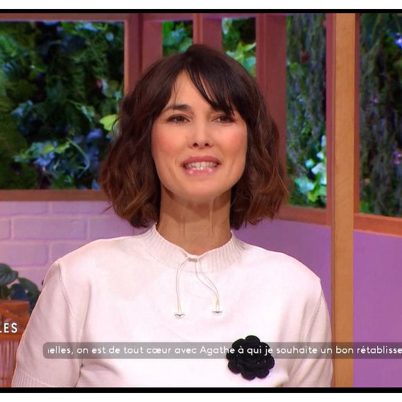 Eglantine Emeyé remplace Agathe Lecaron dans "Les Maternelles" les 31 janvier et 1er février 2024, sur France 2