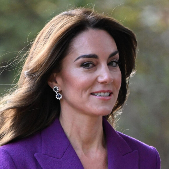 Kate Middleton est très discrète sur ses problèmes de santé. 
Catherine (Kate) Middleton, princesse de Galles arrive au Design Museum pour co-organiser l'événement avec le Centre de la Fondation Royale pour la petite enfance à Londres. 