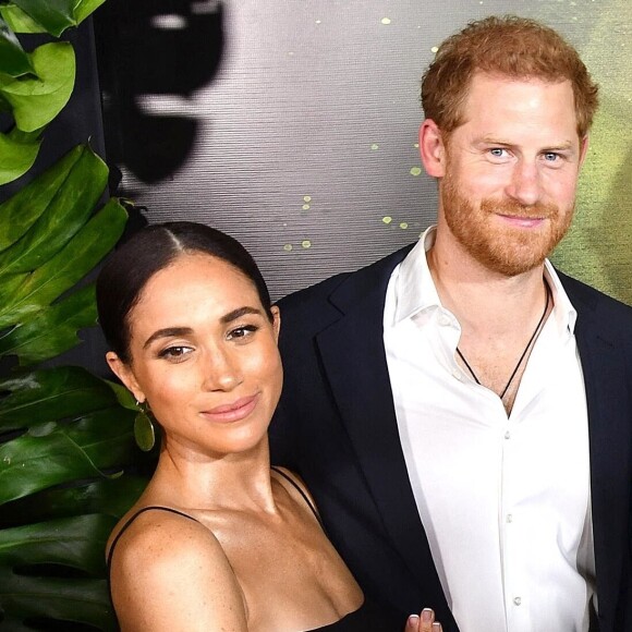 Le prince Harry et sa femme Meghan Markle ont révélé le programme de leur Saint Valentin.
Prince Harry et sa femme Meghan Markle - Avant première de Bob Marley: One Love à Kingston, Jamaïque. 