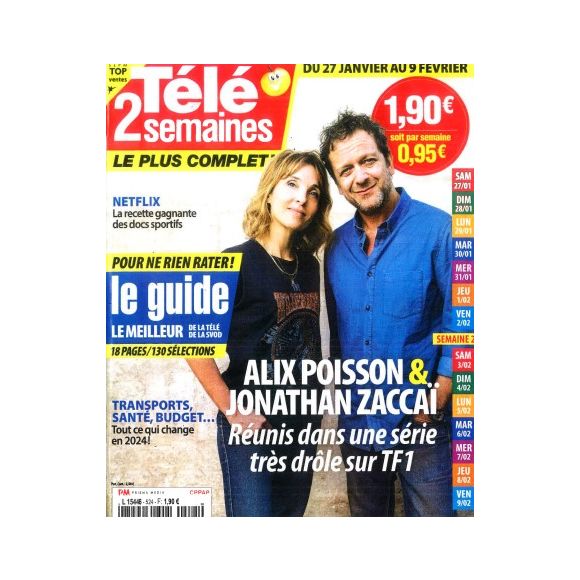 Couverture de Télé 2 Semaines.