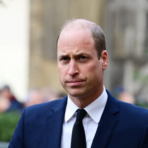 A l'époque, le prince Charles n'était pas venu à son chevet.
Le prince William, prince de Galles, assiste aux obsèques de Sir Bobby Charlton à Manchester, le 13 novembre 2023. 