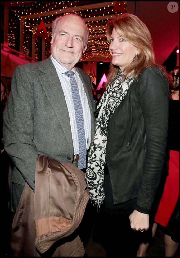 Claus von Bulöw et sa fille Cosina Pavoncelli soirée Shakepeare's Women, Almeida Theater de Londres, le 14 mars 2010 !