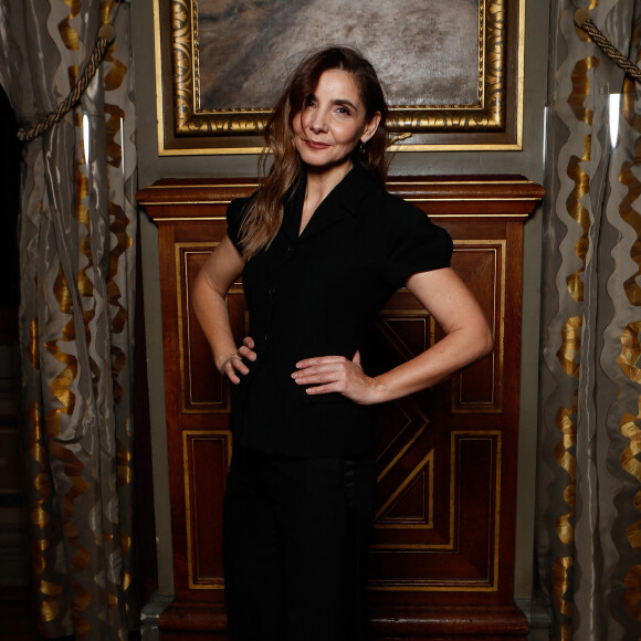 Elle est descendante de la lignée des Pontavice par sa mère
Exclusif - Clotilde Courau, Princesse de Savoie - Cocktail de clôture de la cérémonie des Lumières 2024 à l'hôtel de ville de Paris, France, le 22 janvier 2024. © Christophe Clovis / Bestimage
