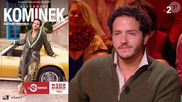 Alexandre Kominek dans "Quelle époque !" sur France 2 le 10 février 2024.
