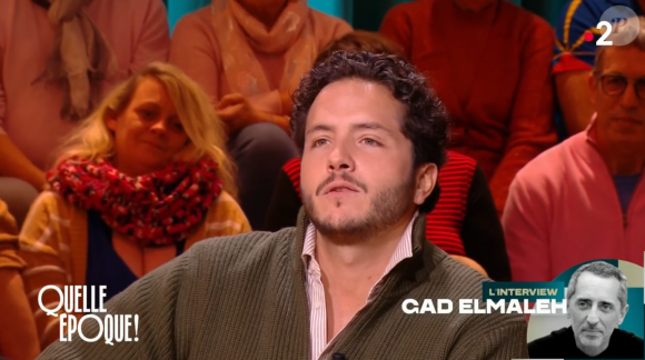 Alexandre Kominek dans "Quelle époque !" sur France 2 le 10 février 2024.