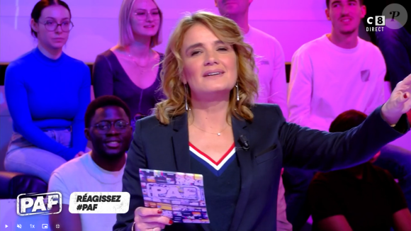 Isabelle Morini-Bosc en colère dans "PAF", C8.