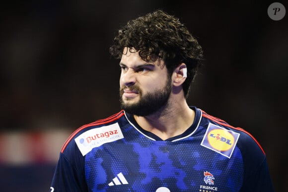 Elohim Prandi (Fra) - Tournoi de France de Handball - Match "France - Pays-Bas (43-32)" au Mans, le 4 janvier 2023.