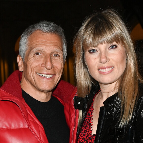 Mélanie Page et Nagui filent le parfait amour. Mais ils doivent parfois faire face aux attaques d'internautes.
Exclusif - Nagui avec sa femme Mélanie Page - Cérémonie de remise du prix Raymond Devos au théâtre Edouard VII à Paris cadre de la semaine de la Langue Française et de la Francophonie. © Coadic Guirec - Cyril Bruneau / Bestimage