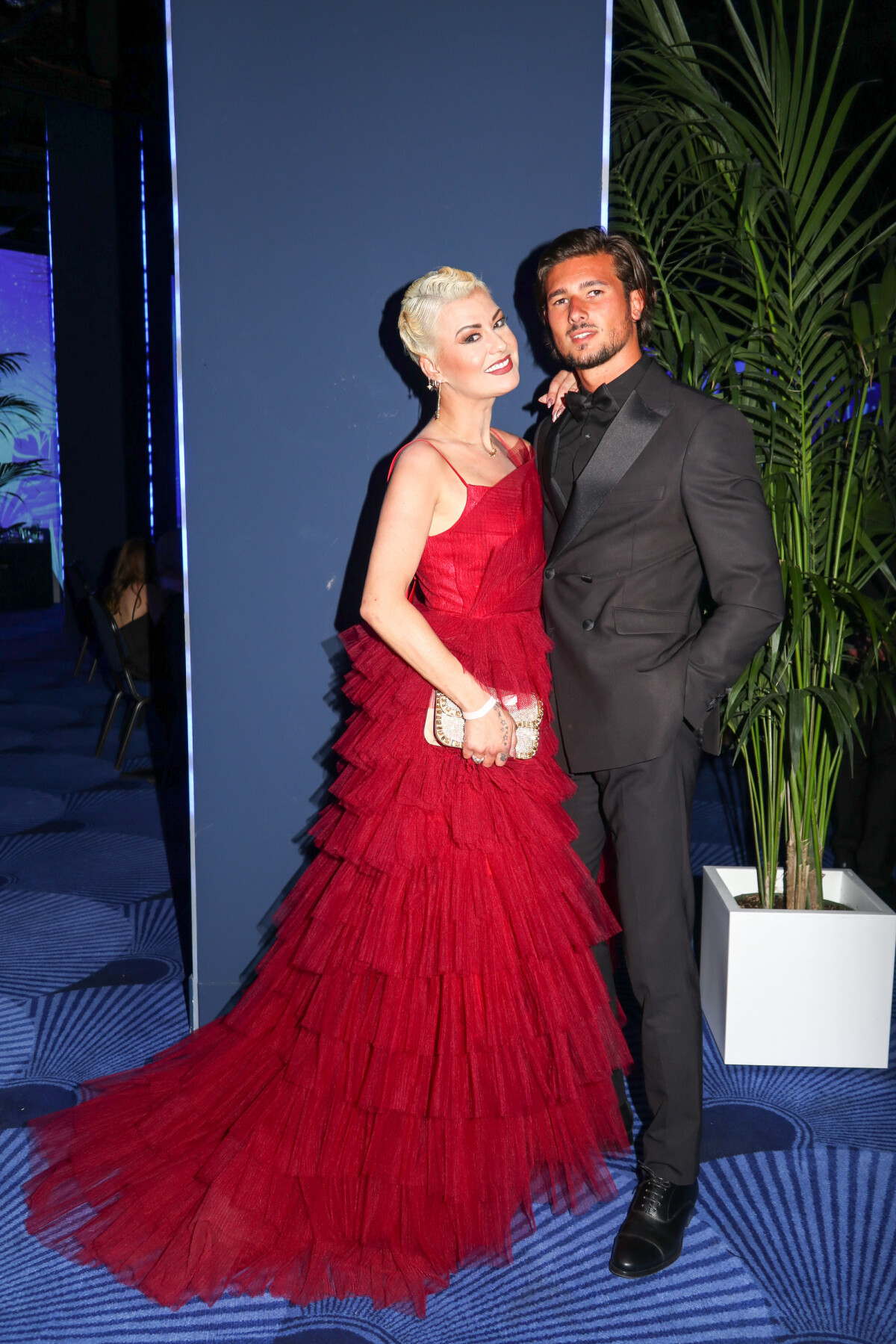 Photo : Katrina Patchett et son ex-compagnon Kylian Museux - Soirée du
