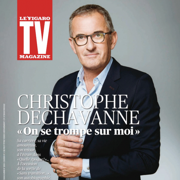 Christophe Dechavanne en couverture de Télé Magazine du 16 février 2024