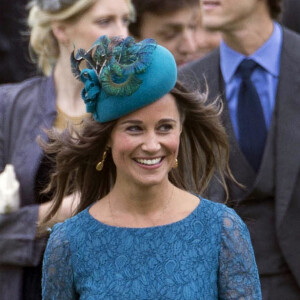 Sa soeur Pippa est également souvent avec elle.
Pippa Middleton - Mariage de Lady Laura Marsham et James Meade a Norfolk, le 14 septembre 2013. 