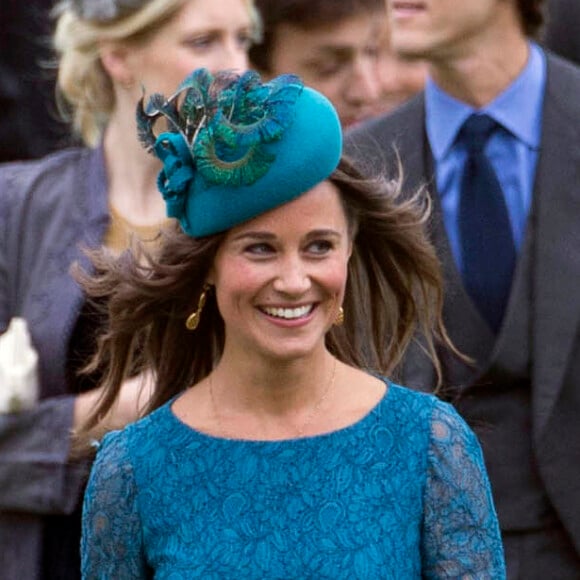 Sa soeur Pippa est également souvent avec elle.
Pippa Middleton - Mariage de Lady Laura Marsham et James Meade a Norfolk, le 14 septembre 2013. 
