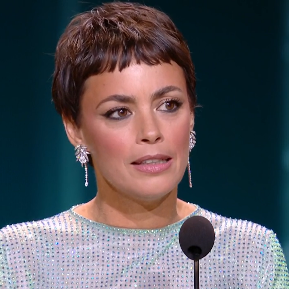 Bérénice Bejo touchée par le discours de Judith Godrèche, César 2024, Canal+.