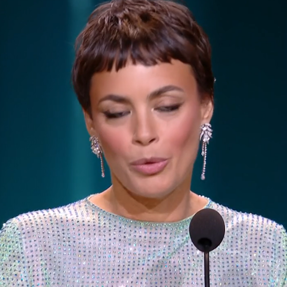 Bérénice Bejo touchée par le discours de Judith Godrèche, César 2024, Canal+.