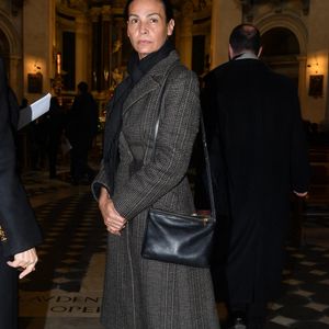 Elle avait 83 ans
 
Ines Sastre - Obsèques d'Ira von Furstenberg à la basilique Santa Maria in Montesanto à Rome le 23 février 2024.