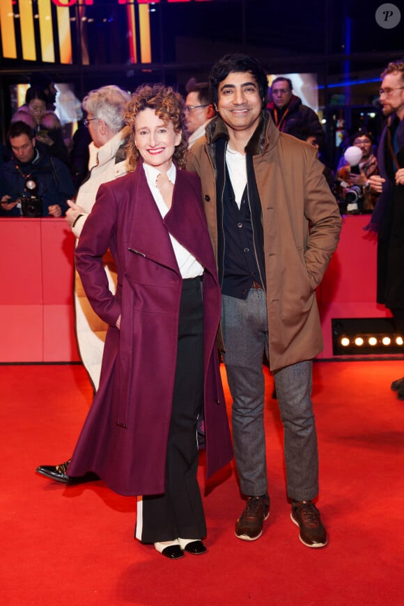 Tricia Tuttle, Arfi Lamba - Tapis rouge de la cérémonie de clôture de la 74ème édition du festival international du film de Berlin, la Berlinale, le 24 février 2024.