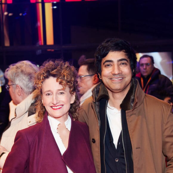 Tricia Tuttle, Arfi Lamba - Tapis rouge de la cérémonie de clôture de la 74ème édition du festival international du film de Berlin, la Berlinale, le 24 février 2024.