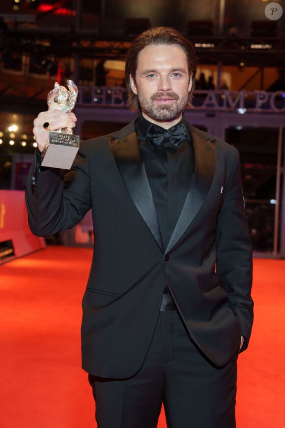 Sebastian Stan - Tapis rouge de la cérémonie de clôture de la 74ème édition du festival international du film de Berlin, la Berlinale, le 24 février 2024.