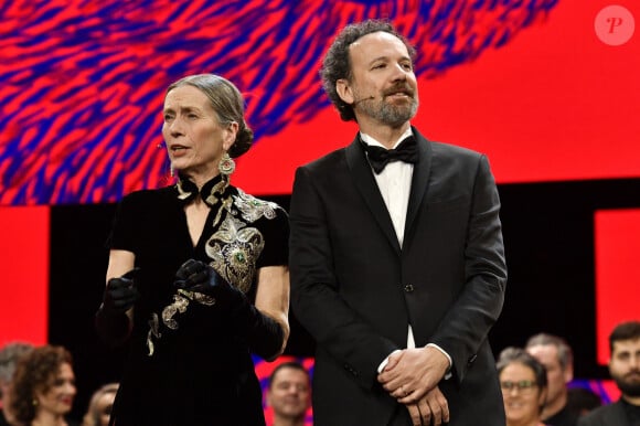 Mariette Rissenbeek und Carlo Chatrian - Cérémonie de clôture de la de la 74ème édition du festival international du film de Berlin, la Berlinale, le 24 février 2024.