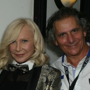 Michèle Torr et son mari Jean-Pierre - Olivier Villa en concert à l'Olympia à Paris. Le 5 septembre 2015.