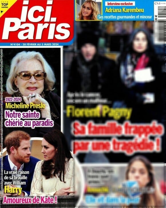 "Ici Paris", numéro du 28 février 2024.