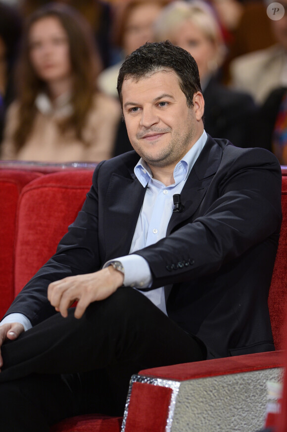 Guillaume Musso Enregistrement de l'émission " Vivement Dimanche " qui sera diffusée le 3 Mai 2015. Paris le 29 Avril 2015
