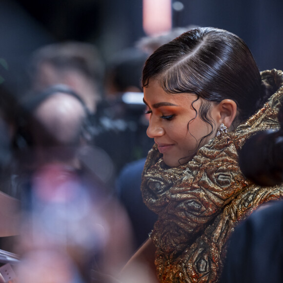 Zendaya - Photo call de la 1ere Parisienne du film " Dune II " au Grand Rex, à Paris, France, le 12 février 2024 © Coadic Guirec/Olivier Borde/Bestimage 