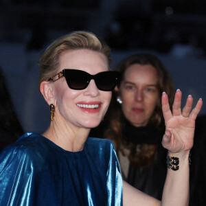Cate Blanchett - Arrivées au défilé de mode Louis Vuitton collection femme automne/hiver 2024-2025 au Louvre à Paris (PFW) le 5 mars 2024. © Denis Guignebourg / Bestimage 