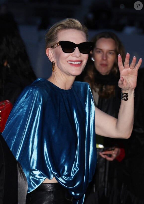 Cate Blanchett - Arrivées au défilé de mode Louis Vuitton collection femme automne/hiver 2024-2025 au Louvre à Paris (PFW) le 5 mars 2024. © Denis Guignebourg / Bestimage 