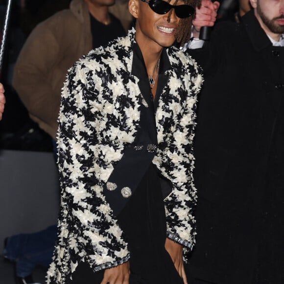 Jaden Smith - Arrivées au défilé de mode Louis Vuitton collection femme automne/hiver 2024-2025 au Louvre à Paris (PFW) le 5 mars 2024. © Denis Guignebourg / Bestimage 