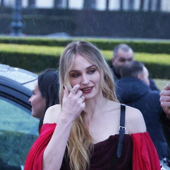Sophie Turner - Arrivées au défilé de mode Louis Vuitton collection femme automne/hiver 2024-2025 au Louvre à Paris (PFW) le 5 mars 2024. © Denis Guignebourg / Bestimage 