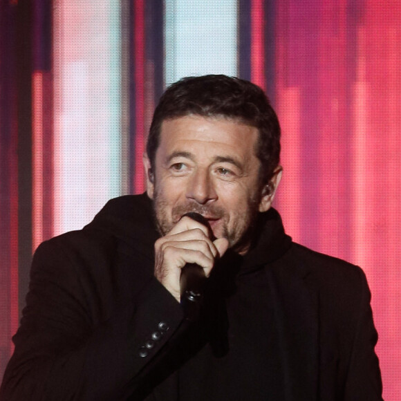 Exclusif - Patrick Bruel - Enregistrement de l'émission "La fête de la Chanson française" au Dôme à Paris, présentée par L.Thilleman et A.Manoukian, et diffusée le 22 décembre sur France 3 © Christophe Clovis / Bestimage 