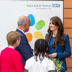 Catherine (Kate) Middleton, princesse de Galles, inaugure la nouvelle unité de chirurgie de jour pour enfants "Evelina" à l'hôpital Guy's et St Thomas de Londres, Royaume Uni, le 5 décembre 2023.