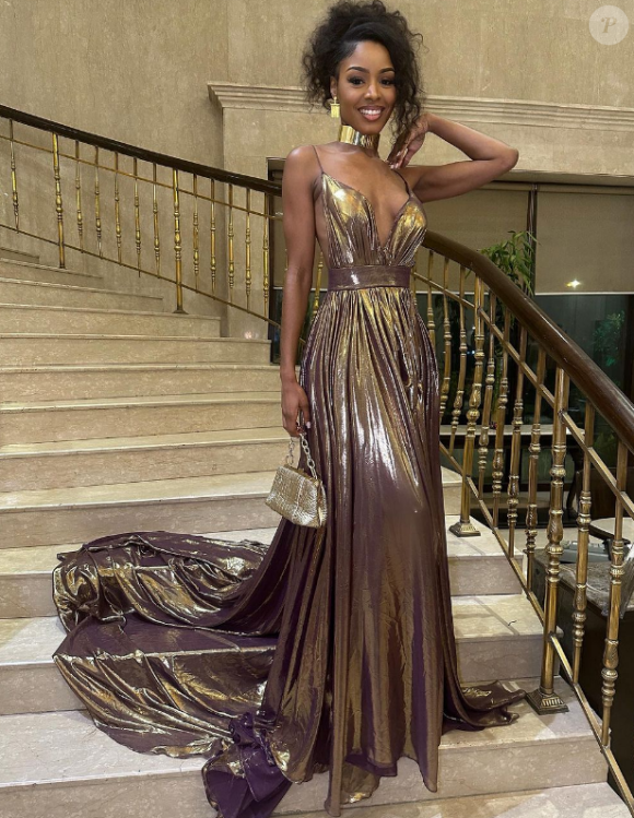 Mylène Djihony est Miss Côte d'Ivoire. Instagram