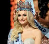 Rappelons qu'elles sont 112 candidates, et toutes ont leur chance pour succéder à Karolina Biewleska.
Karolina Biewleska from Poland, who has been crowned as The 70th Miss World. Puerto Rico in March 17, 2022. Photo by Miss World/SWNS/ABACAPRESS.COM