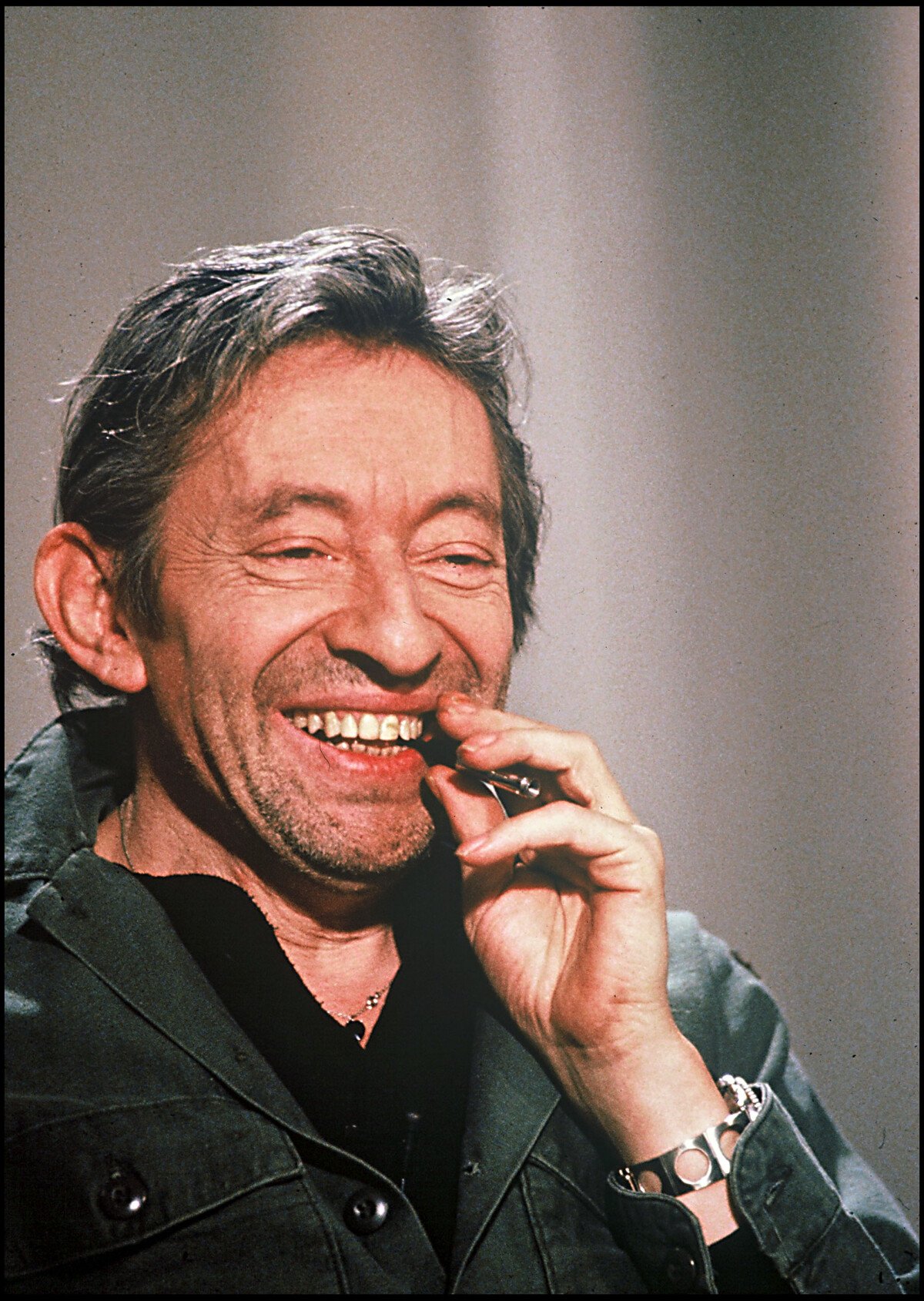 Photo Archives Serge Gainsbourg invité de l