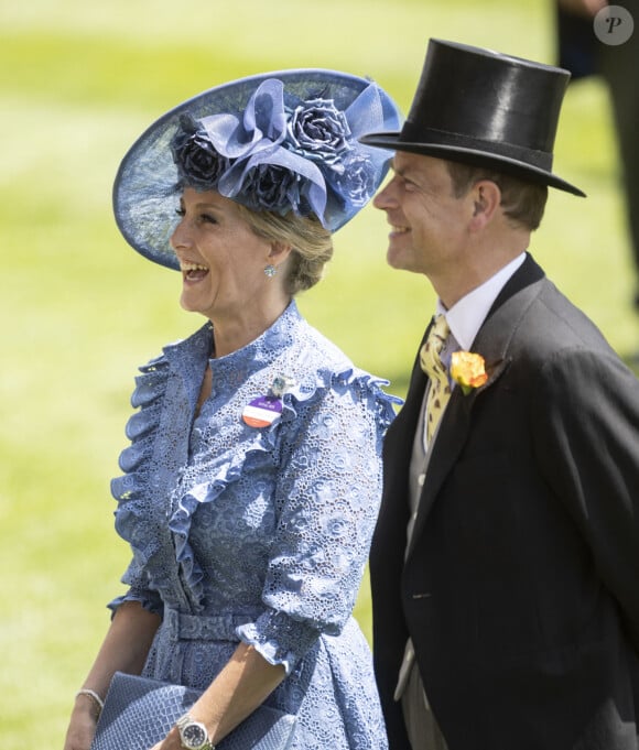 la comtesse Sophie de Wessex, Le prince Edward, comte de Wessex - Deuxième jour des courses hippiques "Royal Ascot 2022" à l'hippodrome d'Ascot dans le Berkshire le 15 juin 2022. 