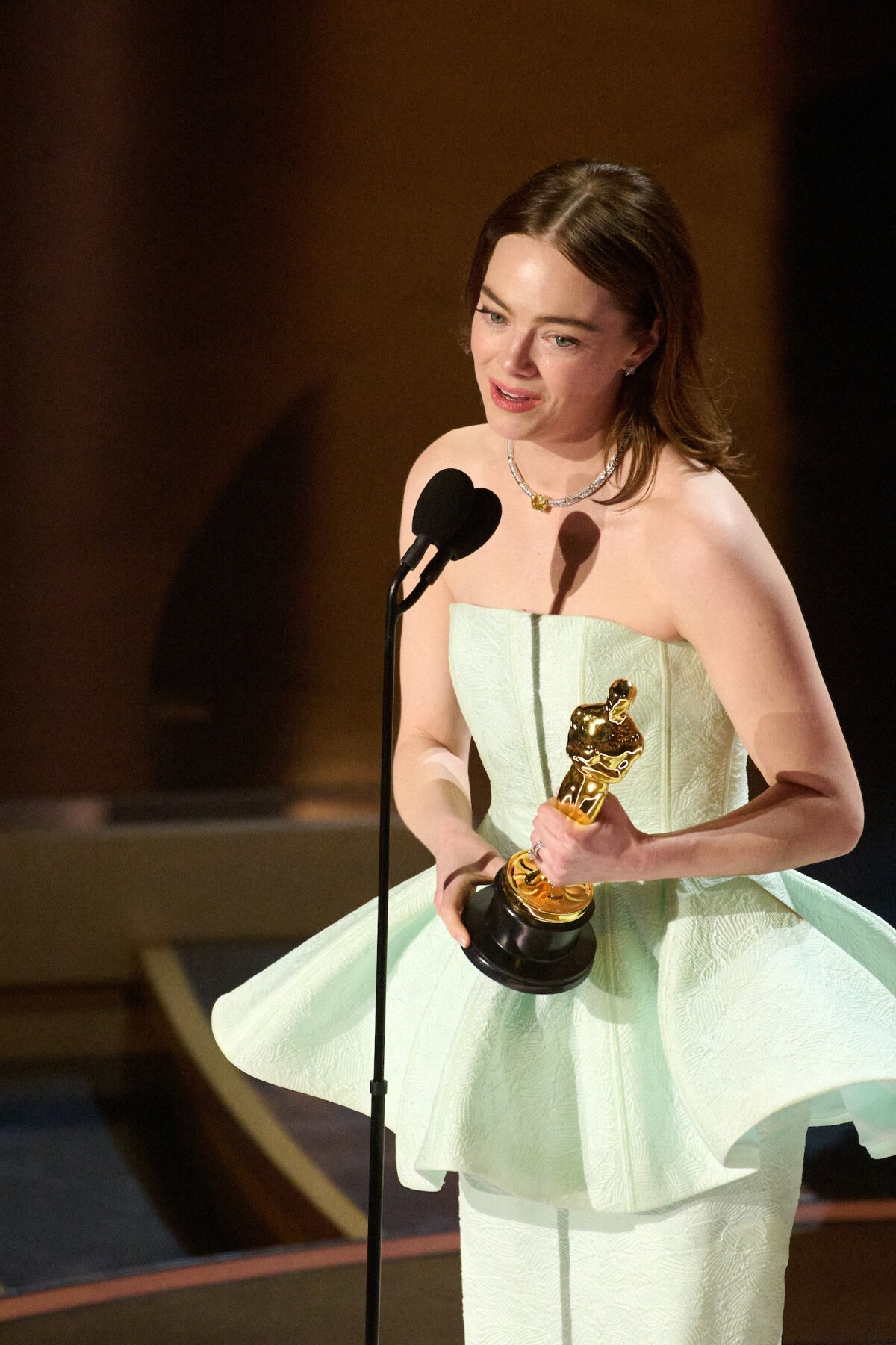 Photo : Emma Stone (Oscar De La Meilleure Actrice Pour Pauvres ...