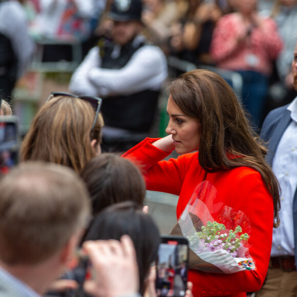 Kate Catherine Middleton, princesse de Galles en visite dans le quartier de SoHo à Londres. Le 4 mai 2023 © Tayfun Salci / Zuma Press / Bestimage 