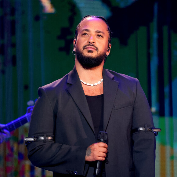 Exclusif - Slimane - Enregistrement de l'émission "Avec Florent, tout le monde ELA" à La Seine Musicale à Paris, diffusée le 1er septembre à 21h10 sur TF1 © Cyril Moreau-Dominique Jacovides / Bestimage 