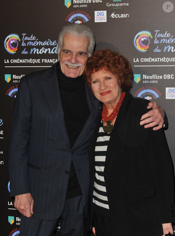 Les deux artistes n'ont pas "construit un 'couple officiel'", comme l'a révélé l'actrice dans une interview
Omar Sharif et Andrea Ferreol - Projection du film "Lawrence d'Arabie" a l'occasion du festival international du film restaure a la cinematheque de Paris le 29 Novembre 2012. 