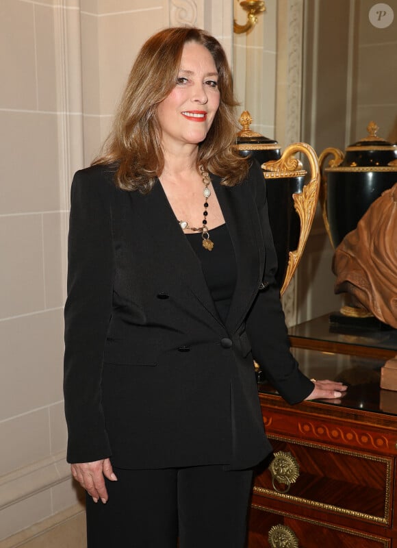 Sandrine Alexi - Soirée de gala pour la Fondation de la recherche en physiologie, les Stethos, au George V à Paris. Le 18 mars 2024. © Coadic Guirec / Bestimage