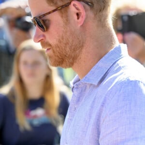 Le prince Harry, duc de Sussex et Meghan Markle, duchesse de Sussex, aux Invictus Games 2023 à Dusseldorf, le 15 septembre 2023.